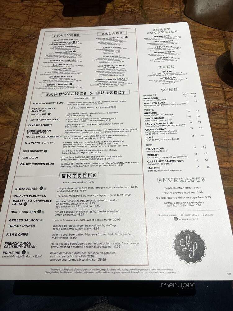 Lucky Penny Cafe - Henderson, NV menu_pic