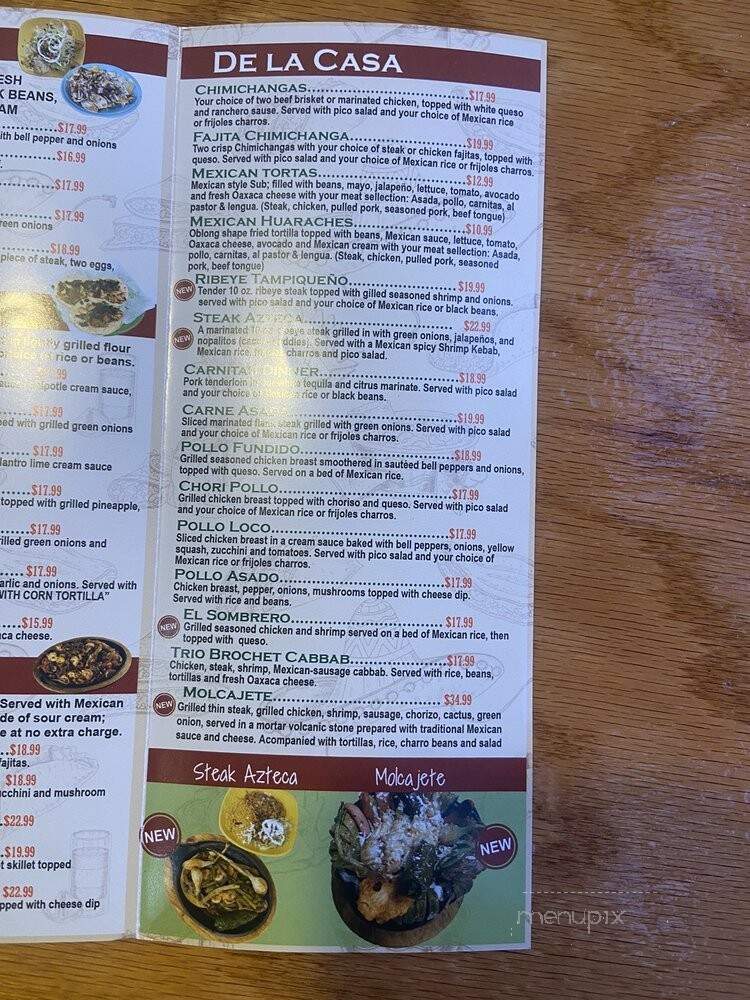 Garibaldi - Columbia, SC menu_pic