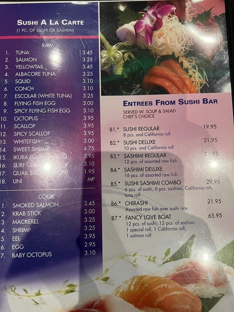 Fancy Sushi Asian Fusion - Jacksonville, FL menu_pic