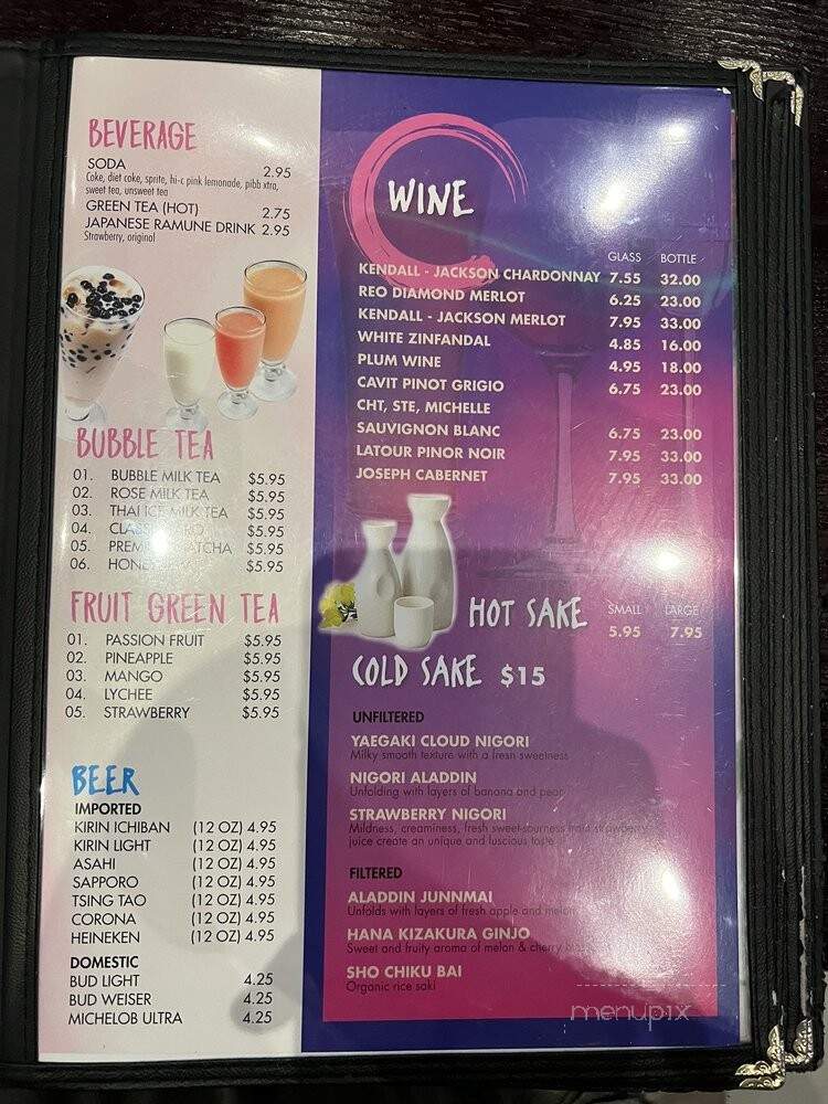 Fancy Sushi Asian Fusion - Jacksonville, FL menu_pic