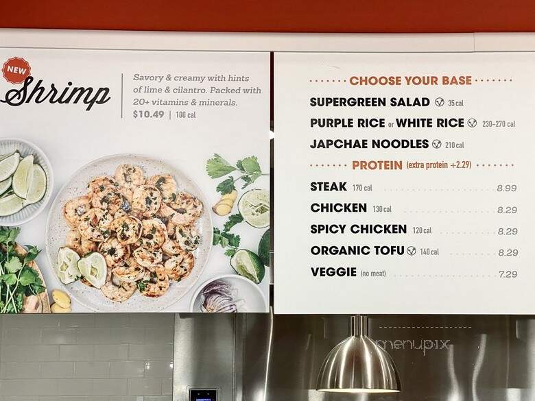 Bibibop Asian Grill - Fairview Park, OH menu_pic