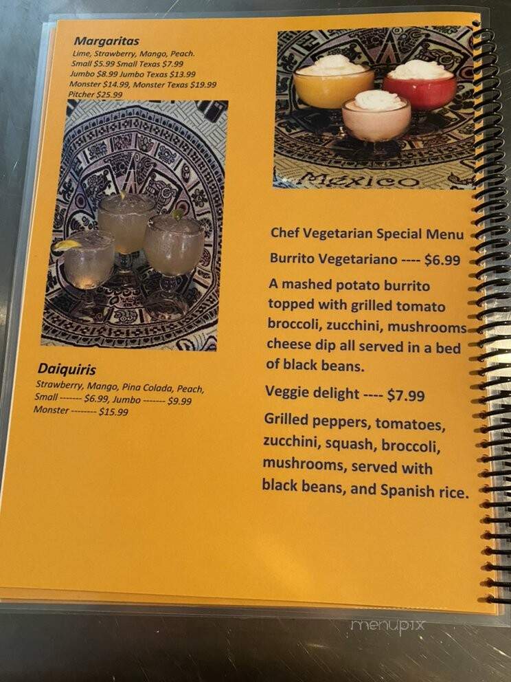 El Agavero Mexicano - Jamestown, NC menu_pic