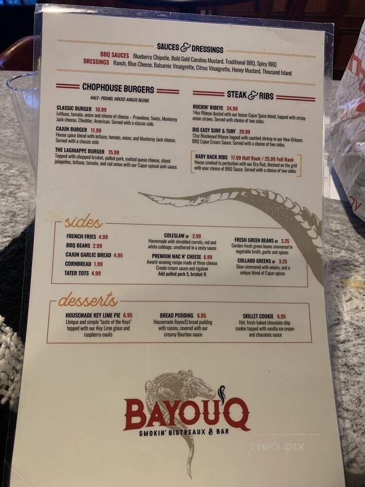 Bayou'Q Smokin Bistreaux & Bar - Atlanta, GA