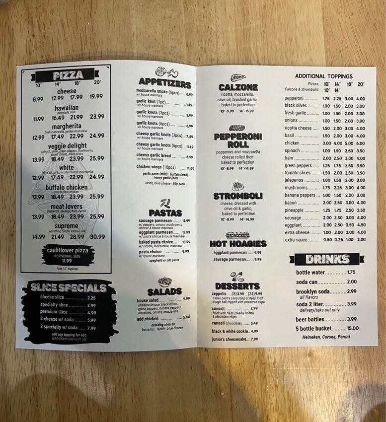 Nexus Pizza - Orlando, FL menu_pic