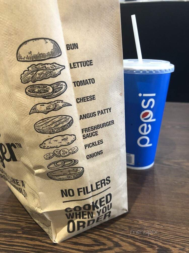 Fresh Burger - Toronto, ON menu_pic