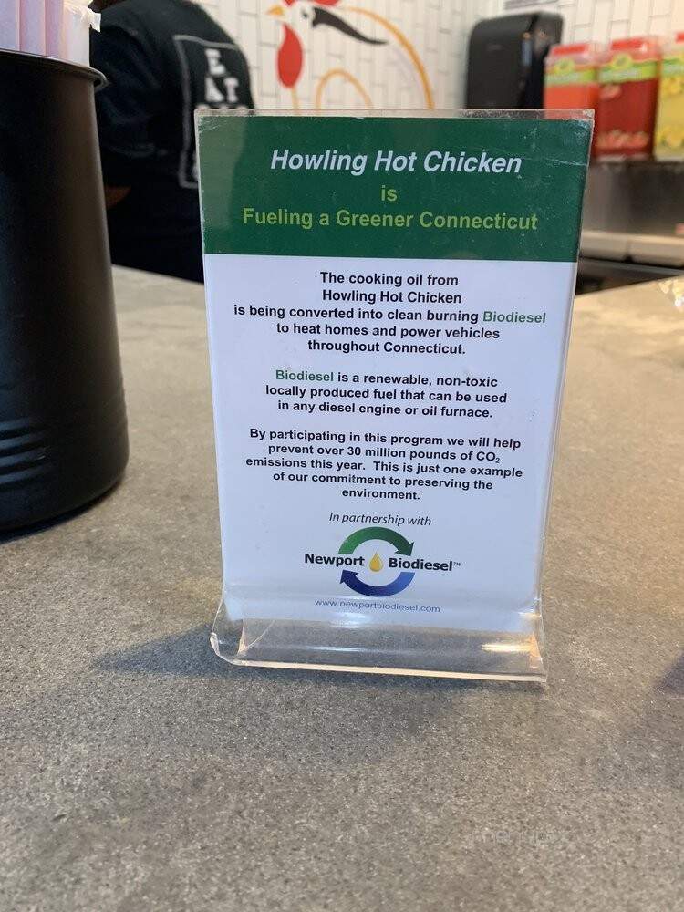 Howling Hot Chicken - Bridgeport, CT menu_pic
