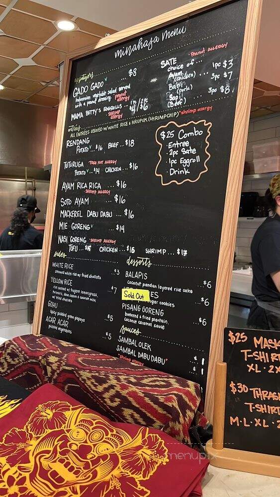 Minahasa - Chicago, IL menu_pic