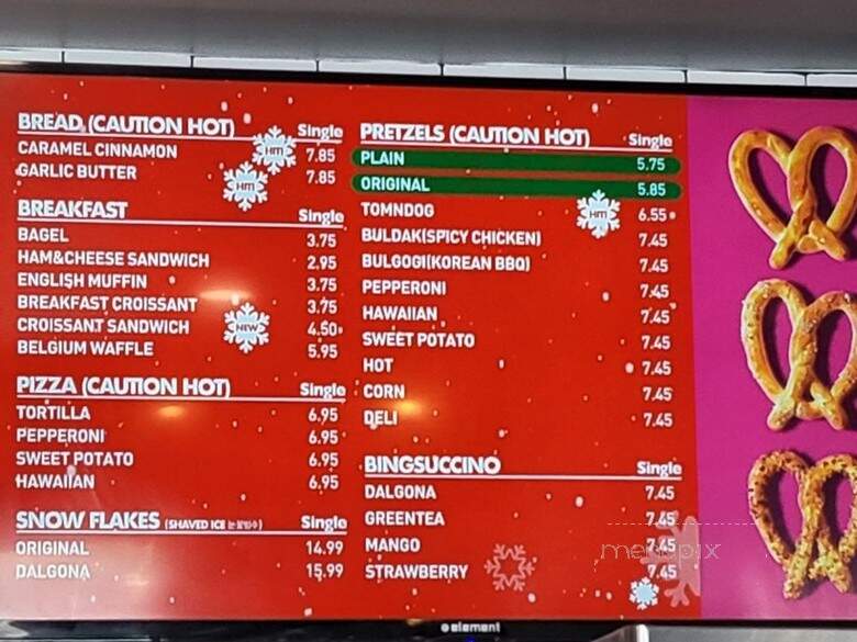 Tom N Toms Coffee - Los Angeles, CA menu_pic