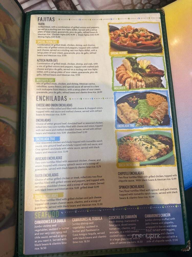 Casa Amigos - Olathe, KS menu_pic