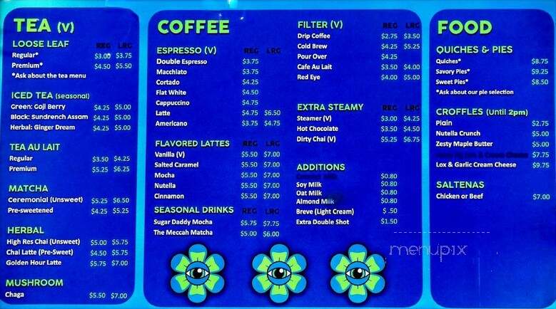ESP Tea and Coffee - Alexandria, VA menu_pic