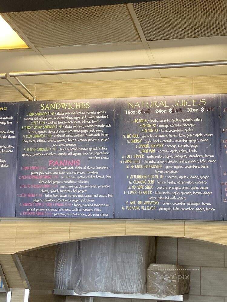Chop'd - Whittier, CA menu_pic