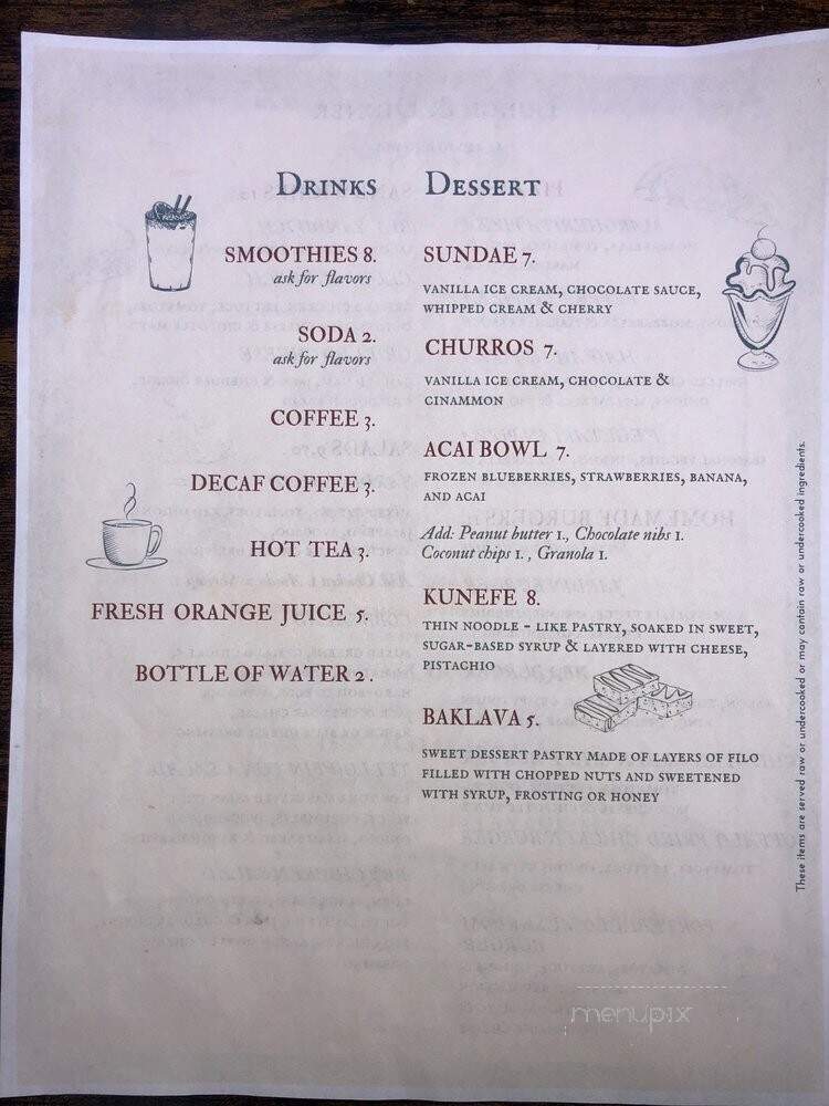 Jardin Grill - San Diego, CA menu_pic