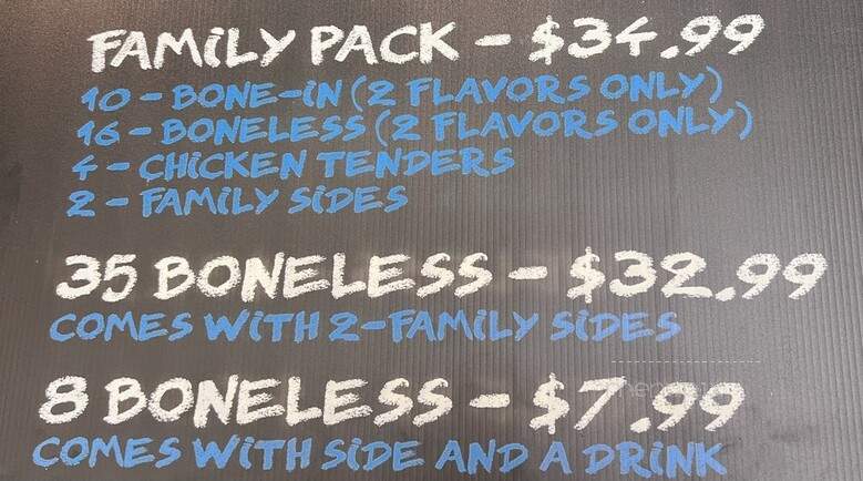 Wings Over - Fort Worth, TX menu_pic