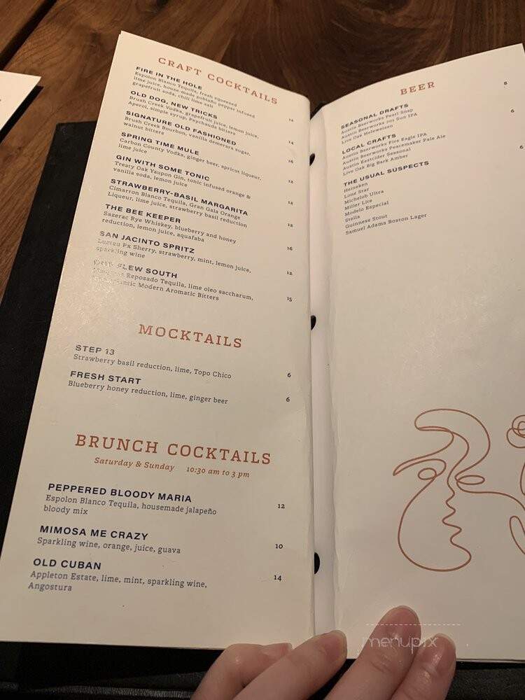 Corinne Austin - Austin, TX menu_pic