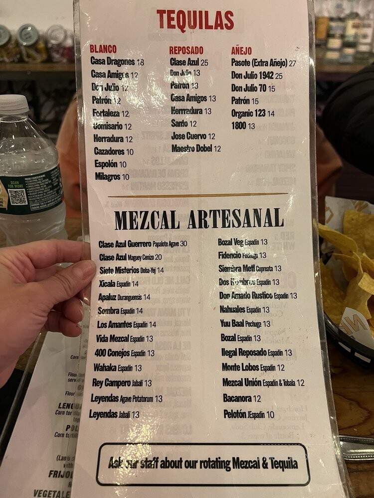 La Neta - Boston, MA menu_pic