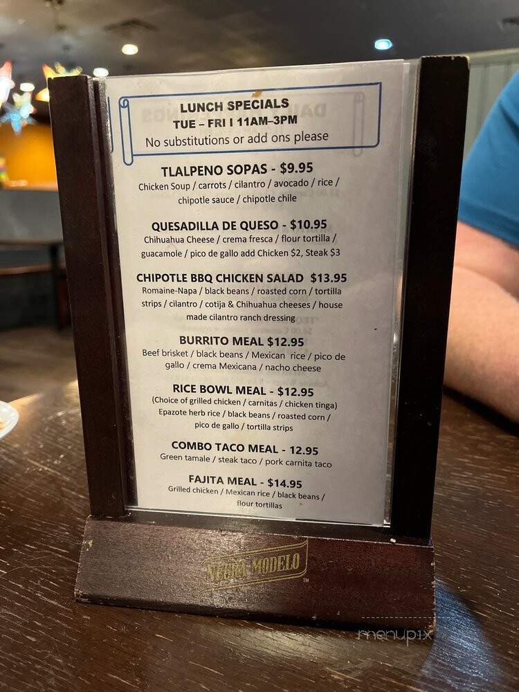 El Taquito Latin Kitchen & Bar - Stone Ridge, VA menu_pic