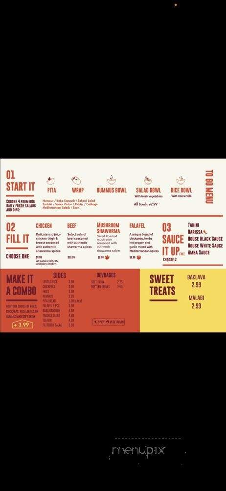 Saffron Mediterranean Kitchen - Agoura Hills, CA menu_pic