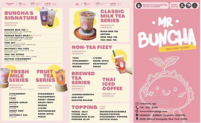 Mr.Buncha - Sunnyside, NY menu_pic