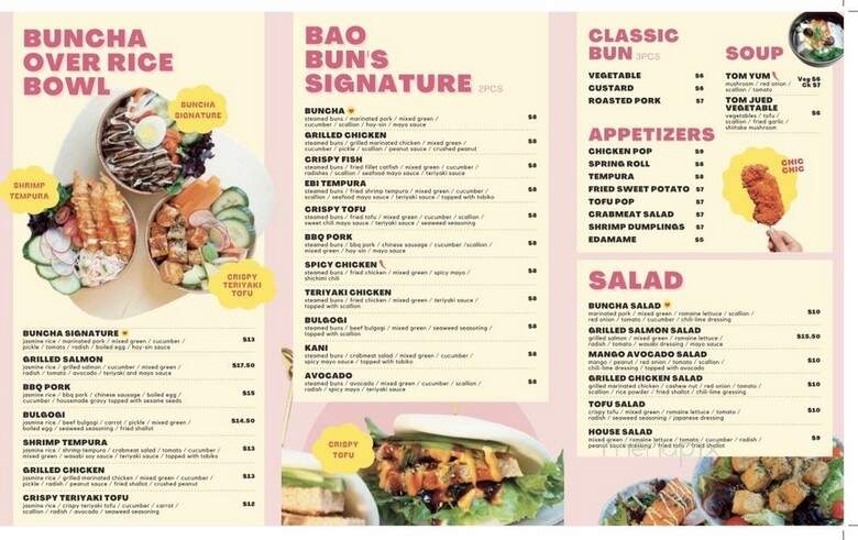 Mr.Buncha - Sunnyside, NY menu_pic