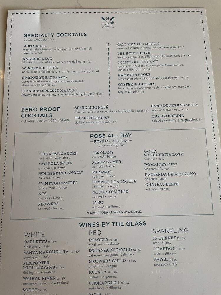 The Hampton Social - Orlando, FL menu_pic