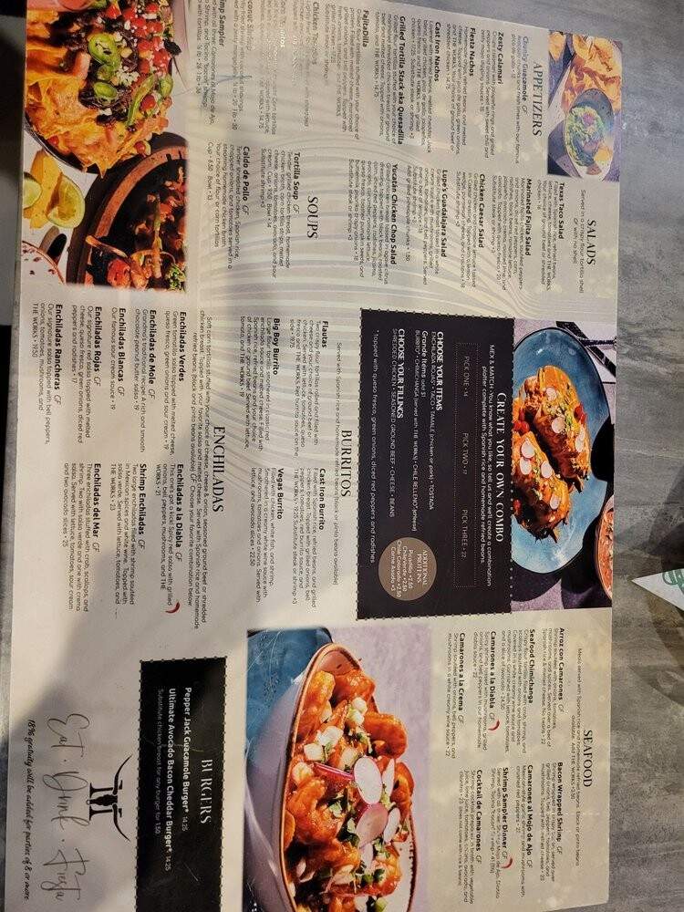 Margarita Factory - Happy Valley, OR menu_pic