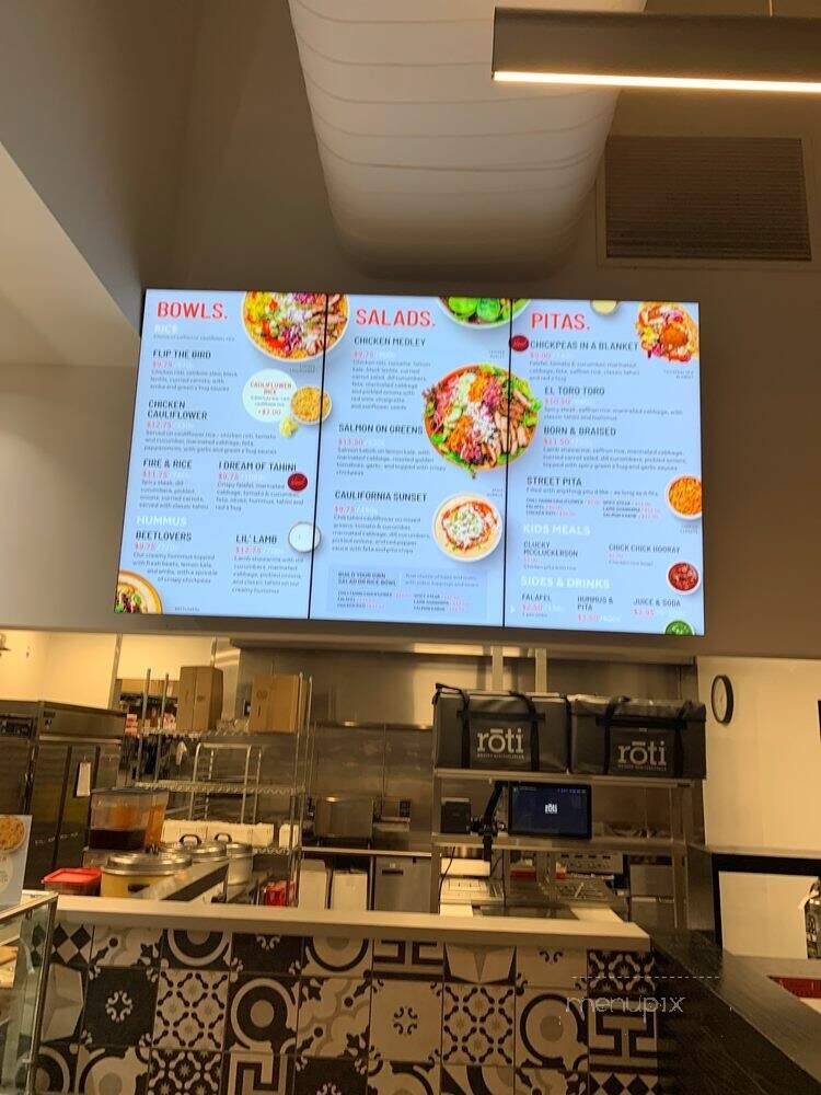 Roti Modern Mediterranean - Dallas, TX menu_pic