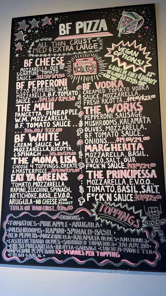 Best Fckn Pizza - Los Angeles, CA menu_pic
