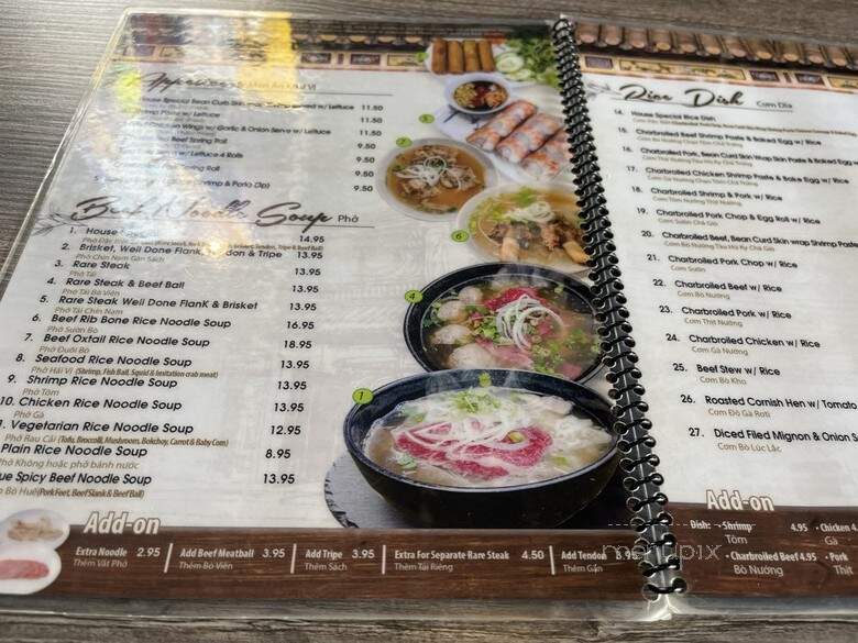 LV Pho 7 - Las Vegas, NV menu_pic