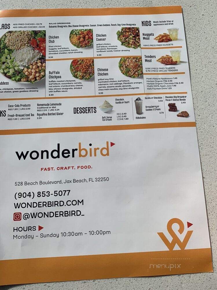 Wonderbird - Jacksonville, FL