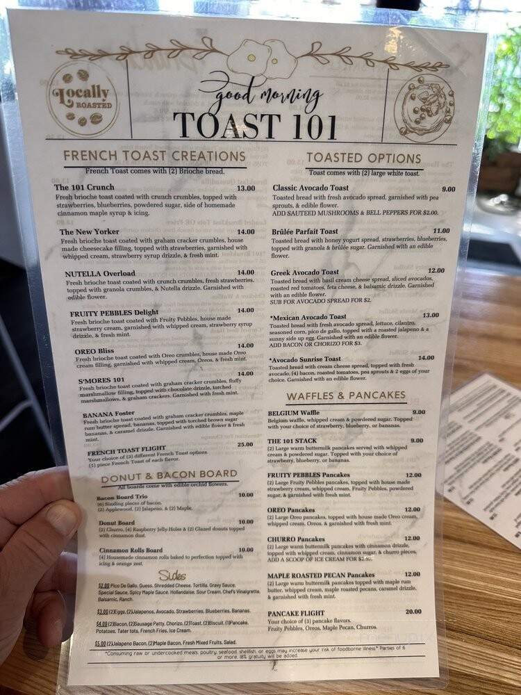Toast 101 - Tucson, AZ