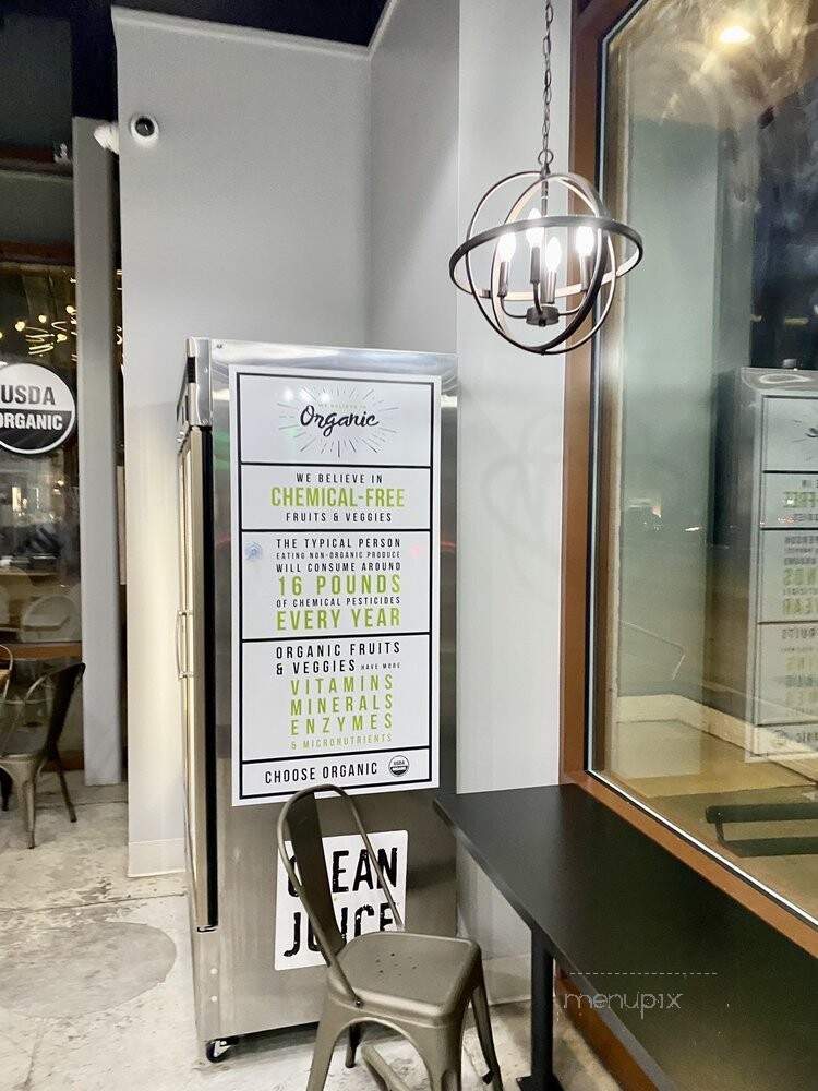 Clean Juice Heights - Houston, TX menu_pic