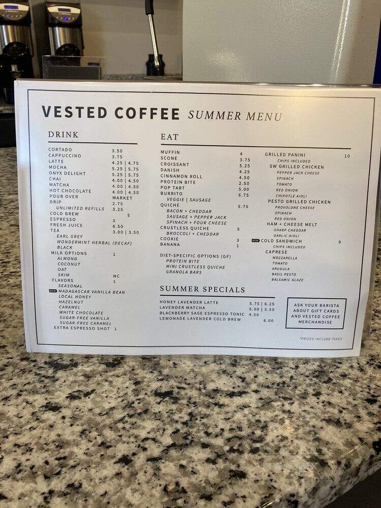 Vested Garment District Coffee - Kansas City, MO