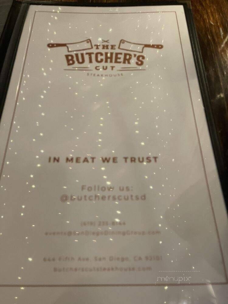 Butcher's Cut - San Diego, CA