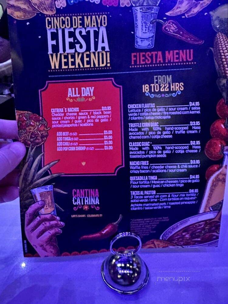 Cantina Catrina - Miami, FL menu_pic