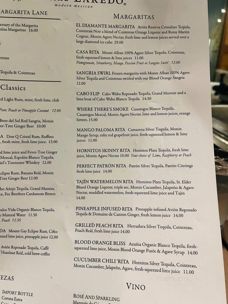 Cantina Laredo - Virginia Beach, VA menu_pic
