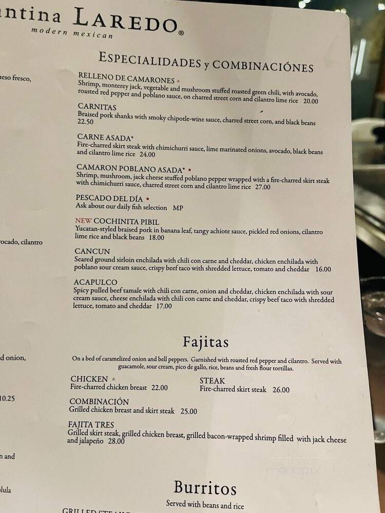 Cantina Laredo - Virginia Beach, VA menu_pic