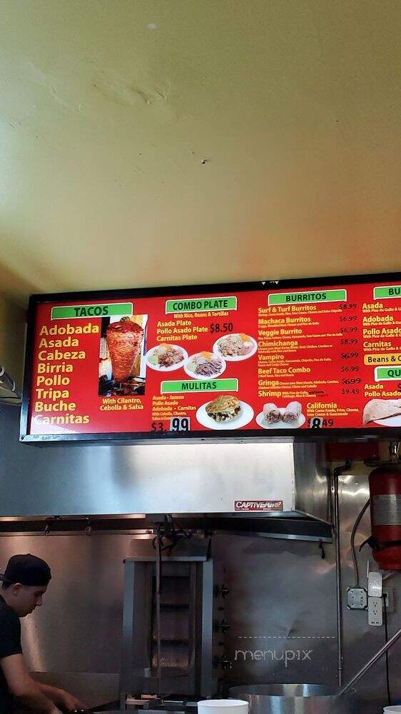 Taqueria Pepitos - Santee, CA menu_pic