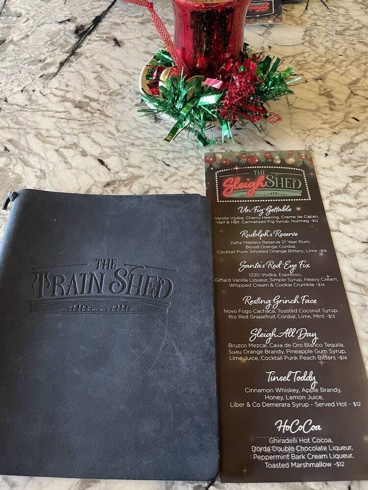 The Train Shed - St. Louis, MO menu_pic