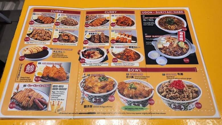 Gyugyuya - Toronto, ON menu_pic