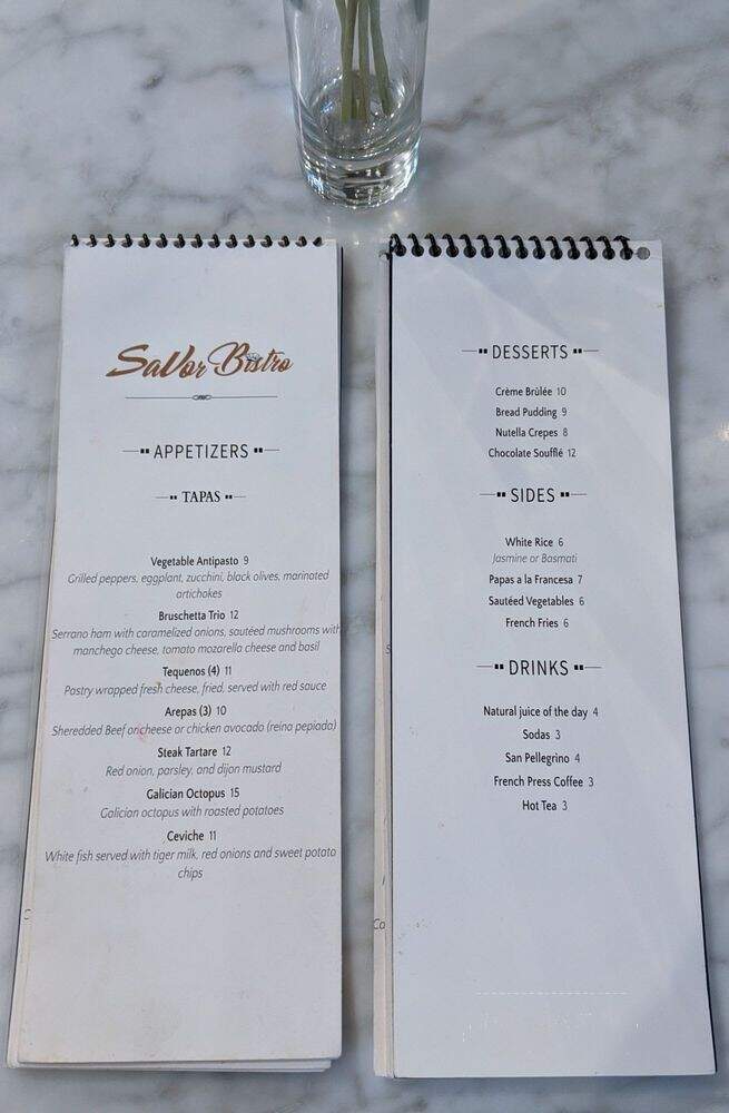 Savor Bistro - San Antonio, TX menu_pic