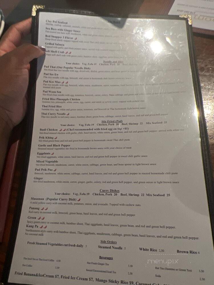 Thoom's Thai Kitchen - Alpharetta, GA menu_pic
