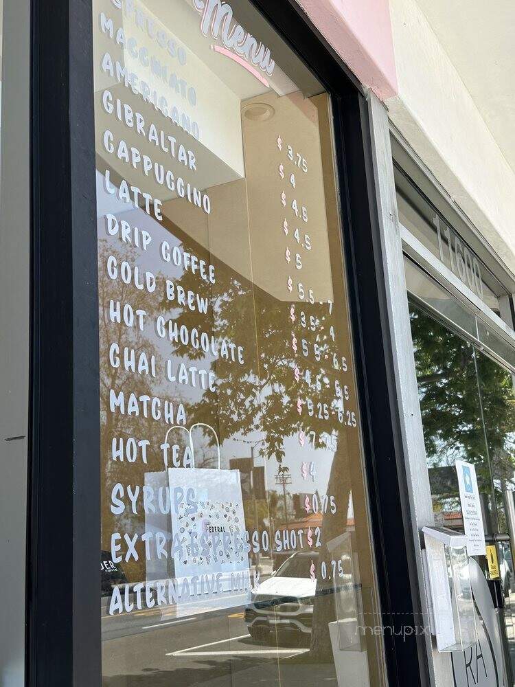 Federal Coffee - Los Angeles, CA menu_pic