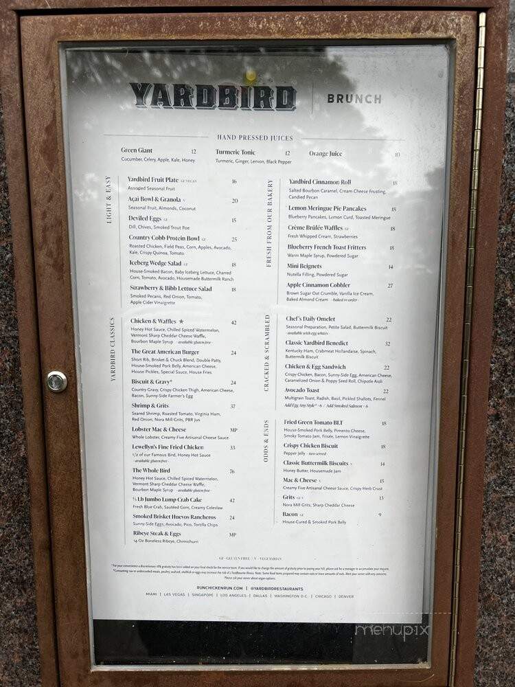Yardbird Southern Table & Bar - Washington, DC
