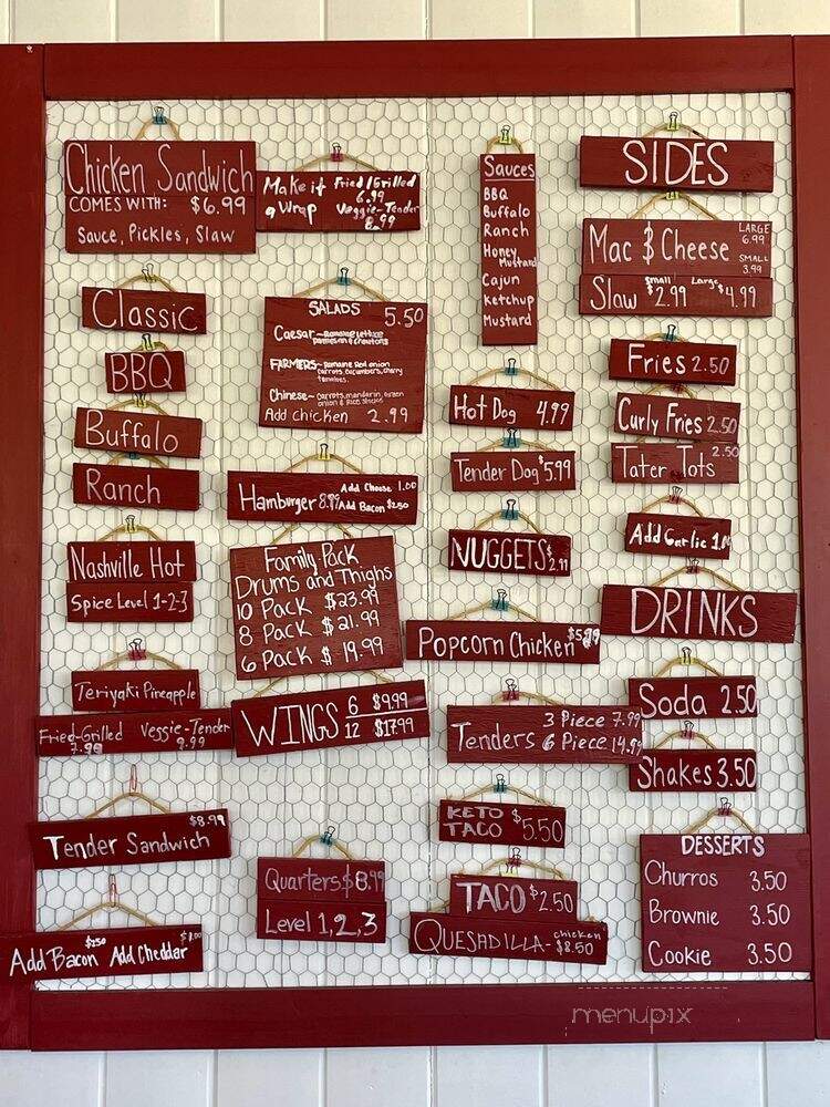 Hen House - Danville, CA menu_pic