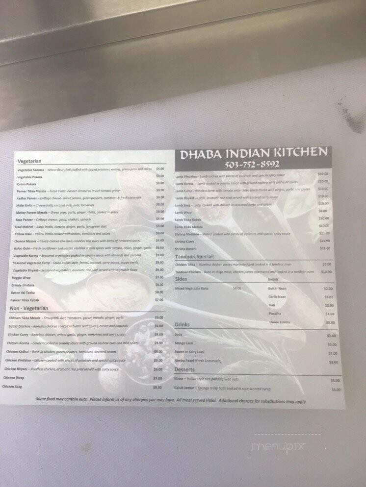 Dhaba Indian Kitchen - Portland, OR