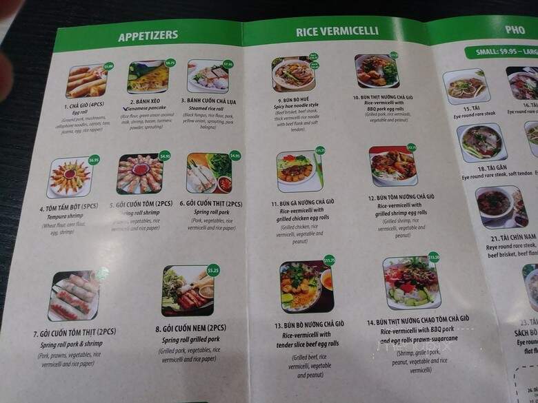 Pho Taste - Miami, FL menu_pic