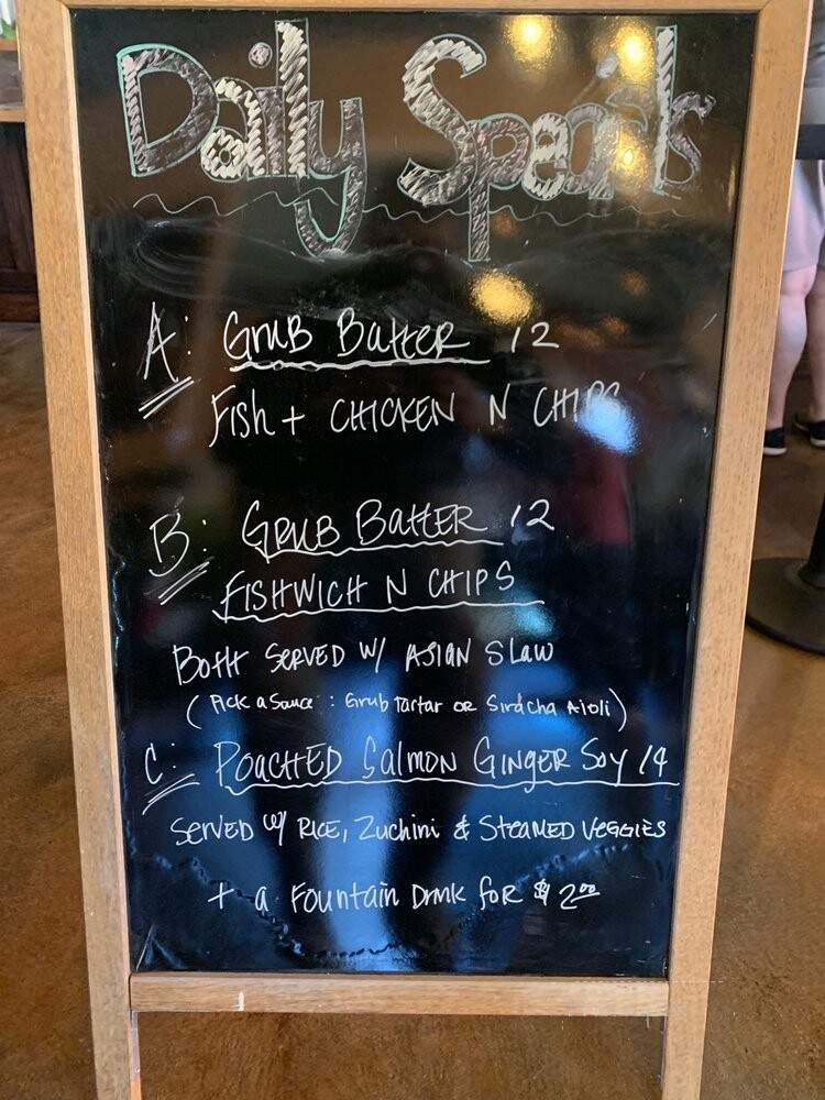 Fish Grub - San Diego, CA menu_pic
