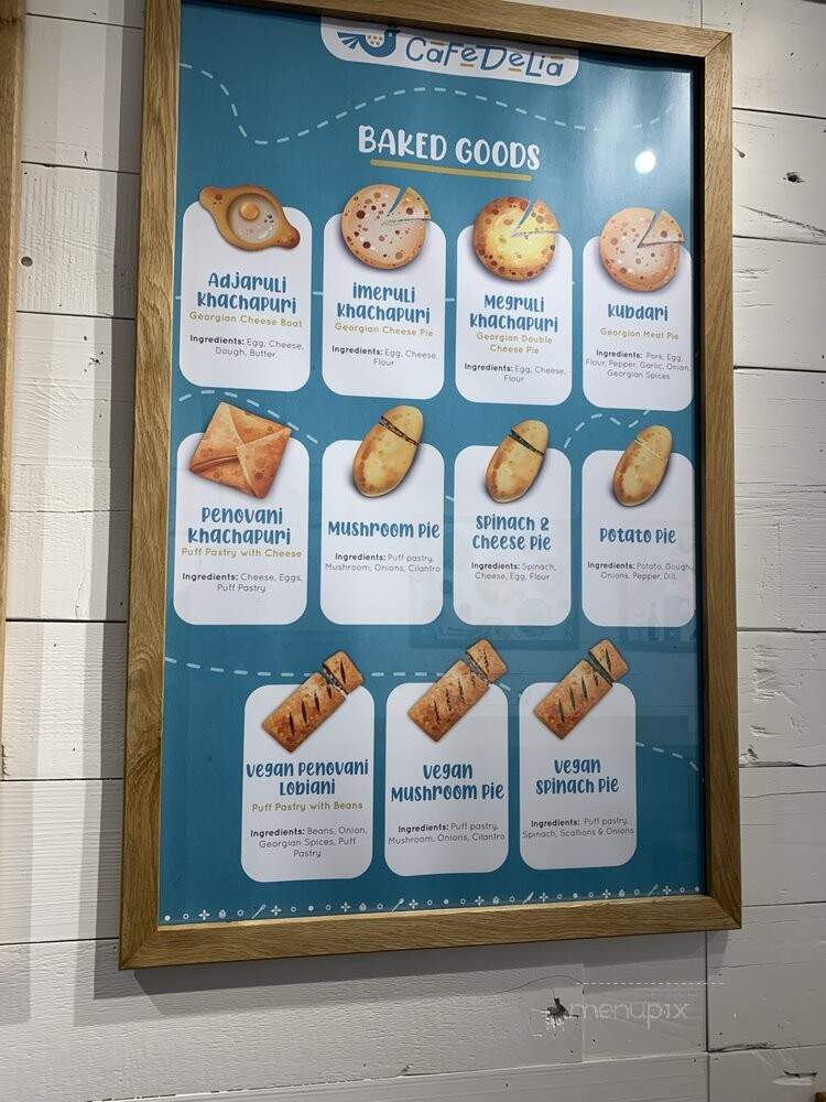 Cafedelia - New York, NY menu_pic