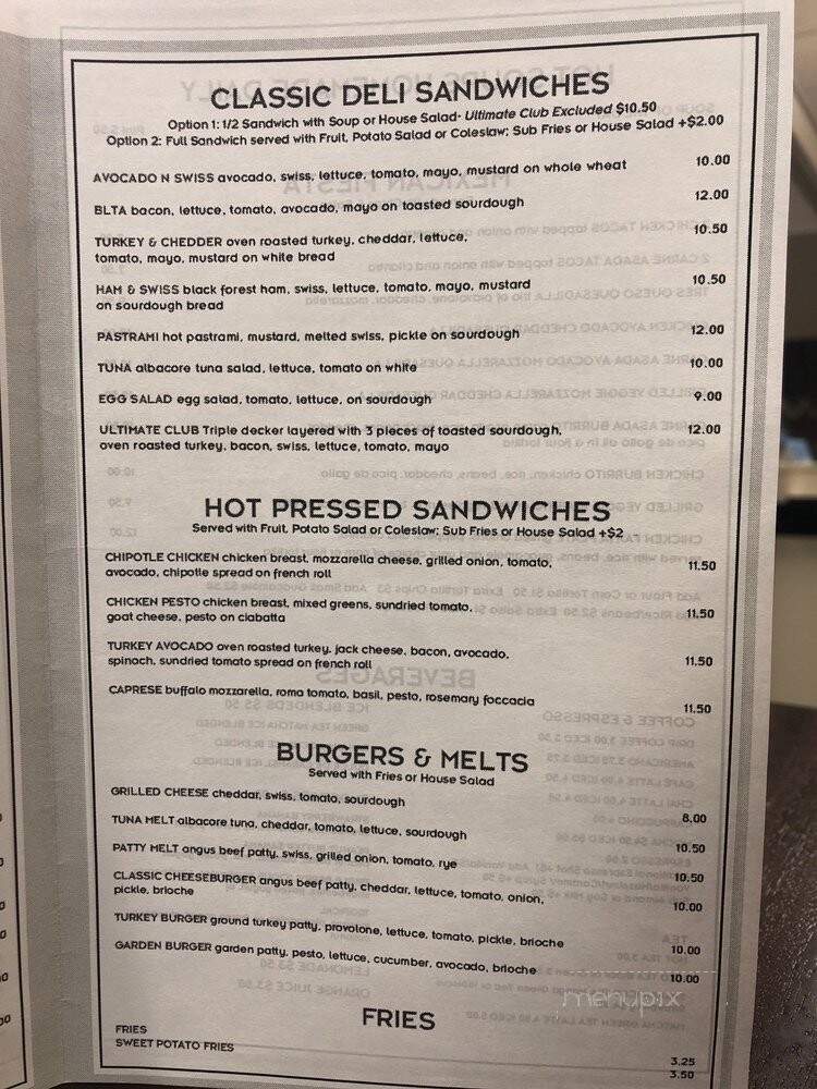 Judi's On Wilshire - West Hollywood, CA menu_pic