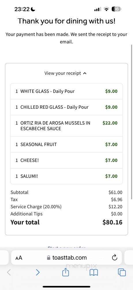 Good Clean Fun - Los Angeles, CA menu_pic